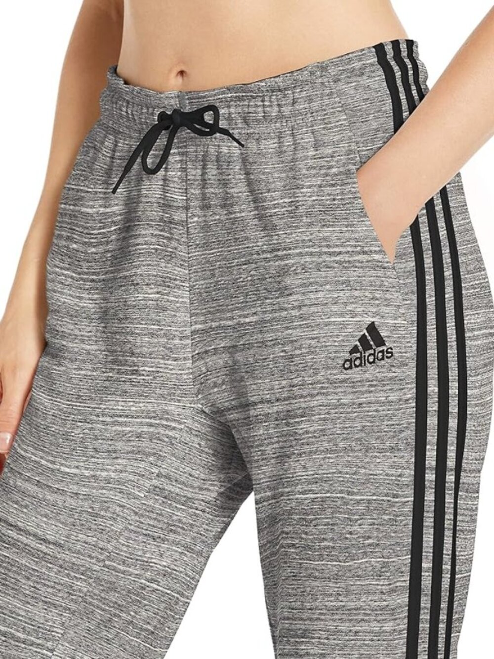 Adidas youth  Gray Heather Performance Joggers -XS Unisex
